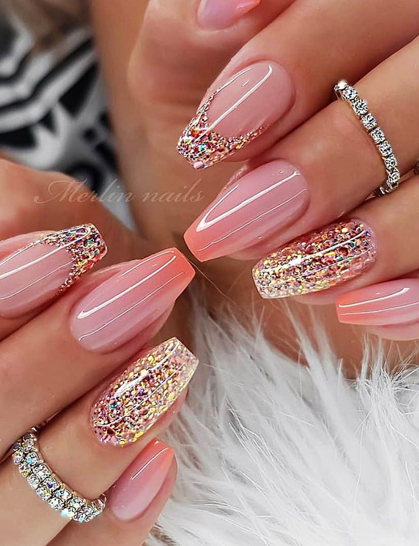 Top 100 Acrylic Nail Designs Of May 2019 Page 63 Of 99 In 2020 Ombre Nehty Gelove Nehty Design Nehtu