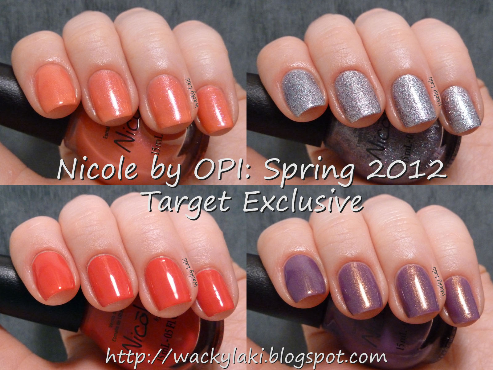 Wacky Laki Nicole By Opi Spring Target Exclusives