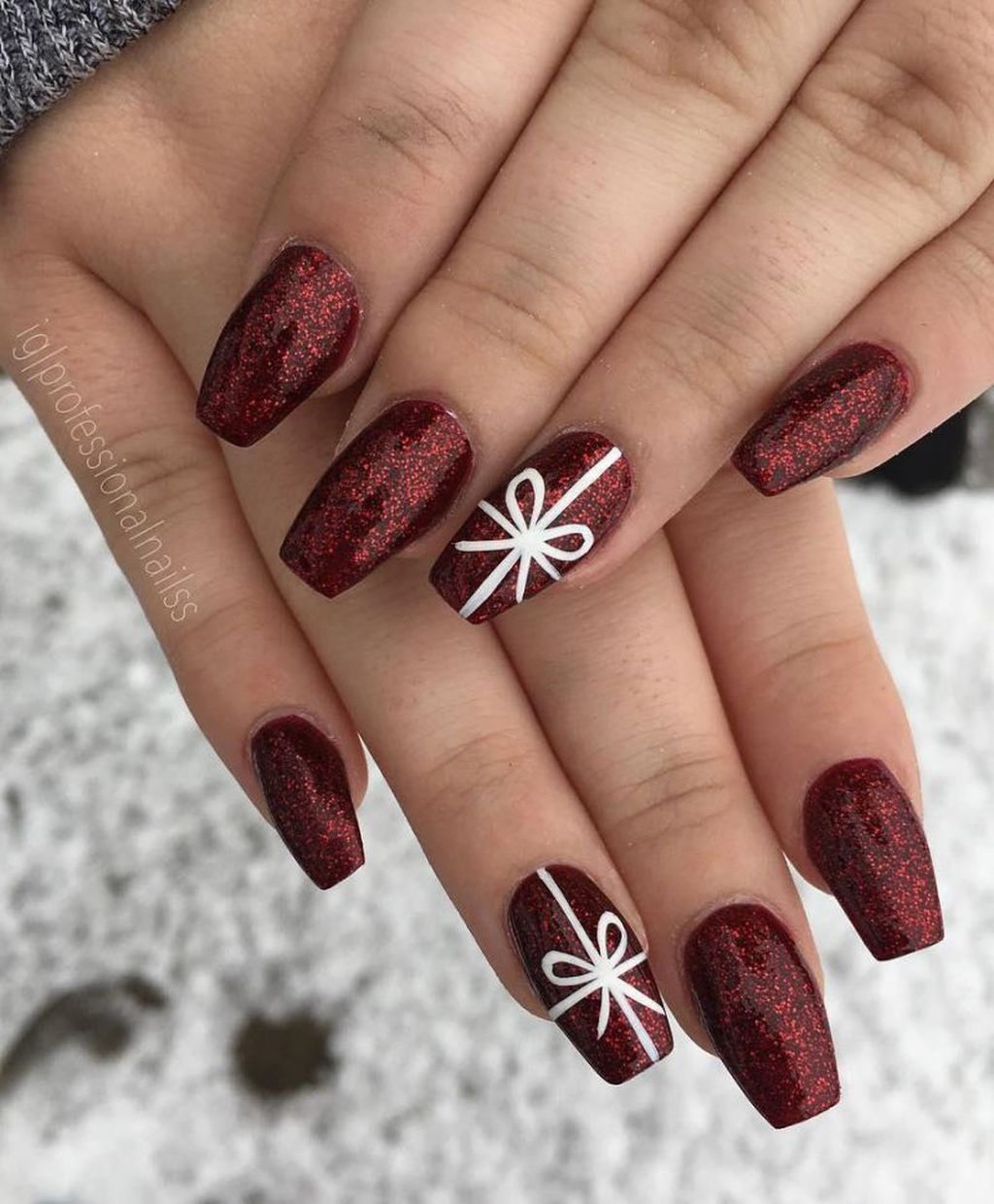 38 Lovely Winter Nails Design Ideas You Should Copy Design Nehtu Gelove Nehty Umele Nehty
