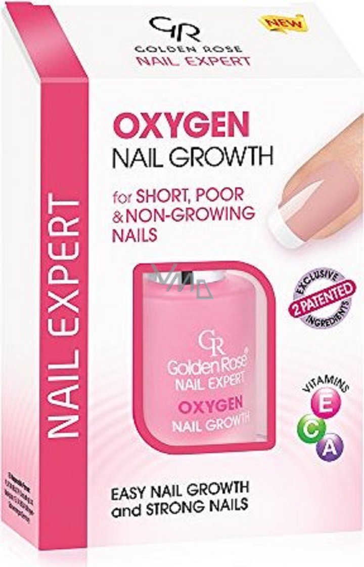 Golden Rose Oxygen Nail Growth Pro Zrychleni Rustu A Redukci Vyzivny Lak Na Nehty 11 Ml Vmd Drogerie A Parfumerie