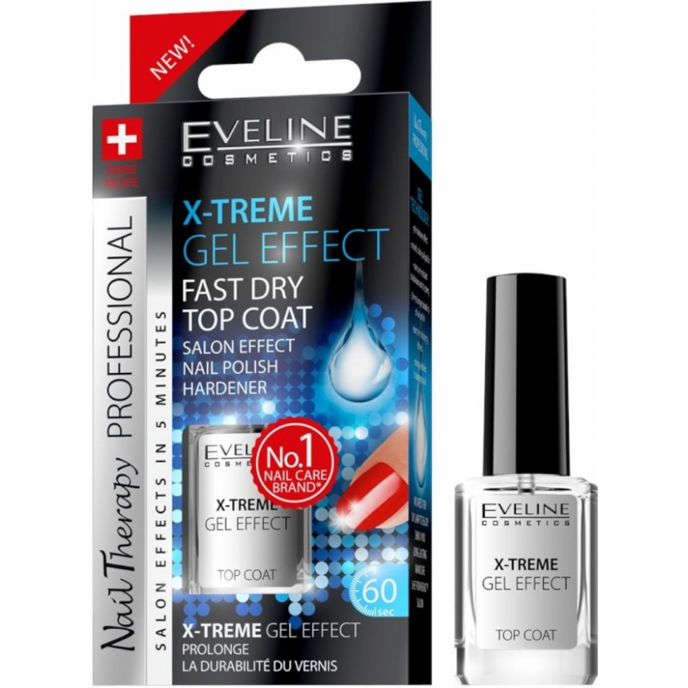 Eveline Cosmetics Nail Therapy Kryci Lak Na Nehty Pro Lesk X Treme Gel Effect 12 Ml Heureka Cz
