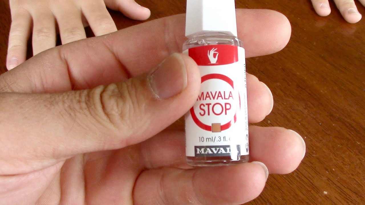 Mavala Stop Taste Test Anti Nail Biting Thumb Sucking Fingernail Polish Youtube