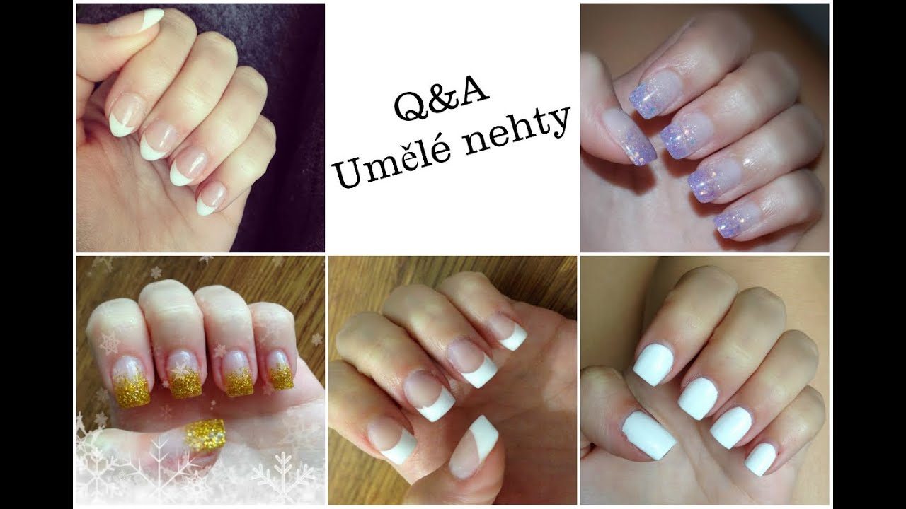 Q A Umele Nehty Artificial Nails Youtube