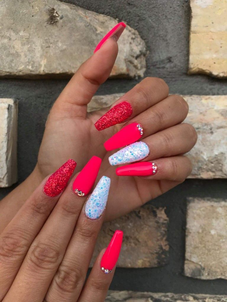 Nails If You Like What You See Follow Me For More Pin Dominiquemae390 On My Ig Only1 Queenk Cervene Nehty Gelove Nehty Design Nehtu