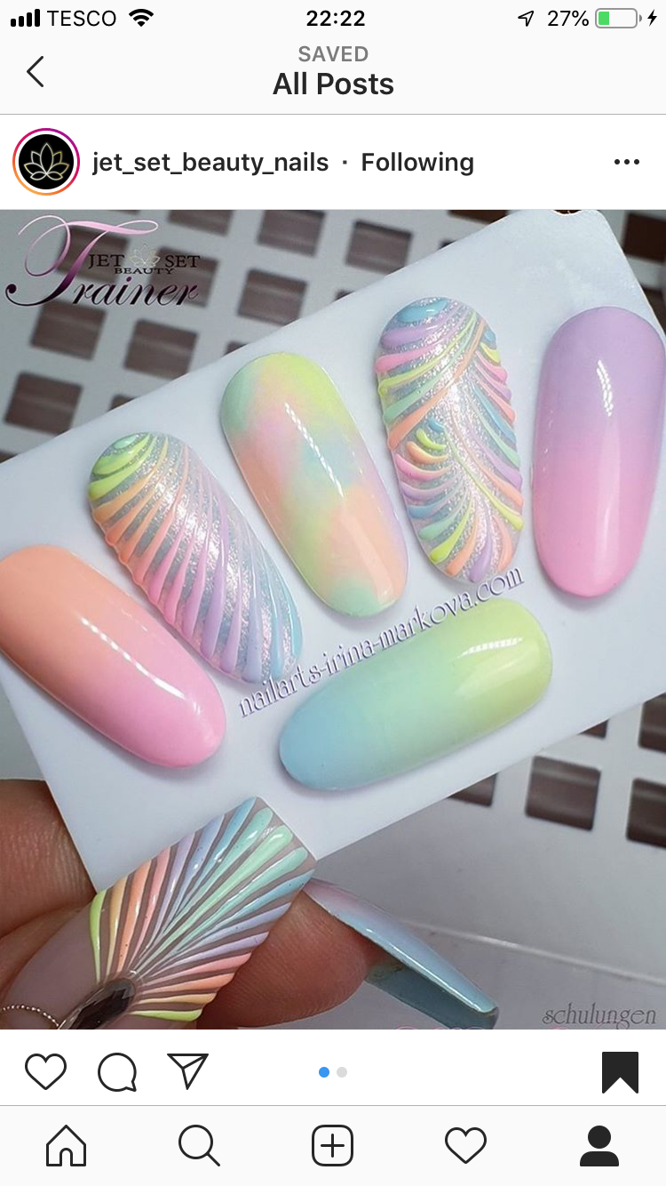 Beautiful Different Nail Art With Images Sculpted Gel Nails Manicure Hair And Nails