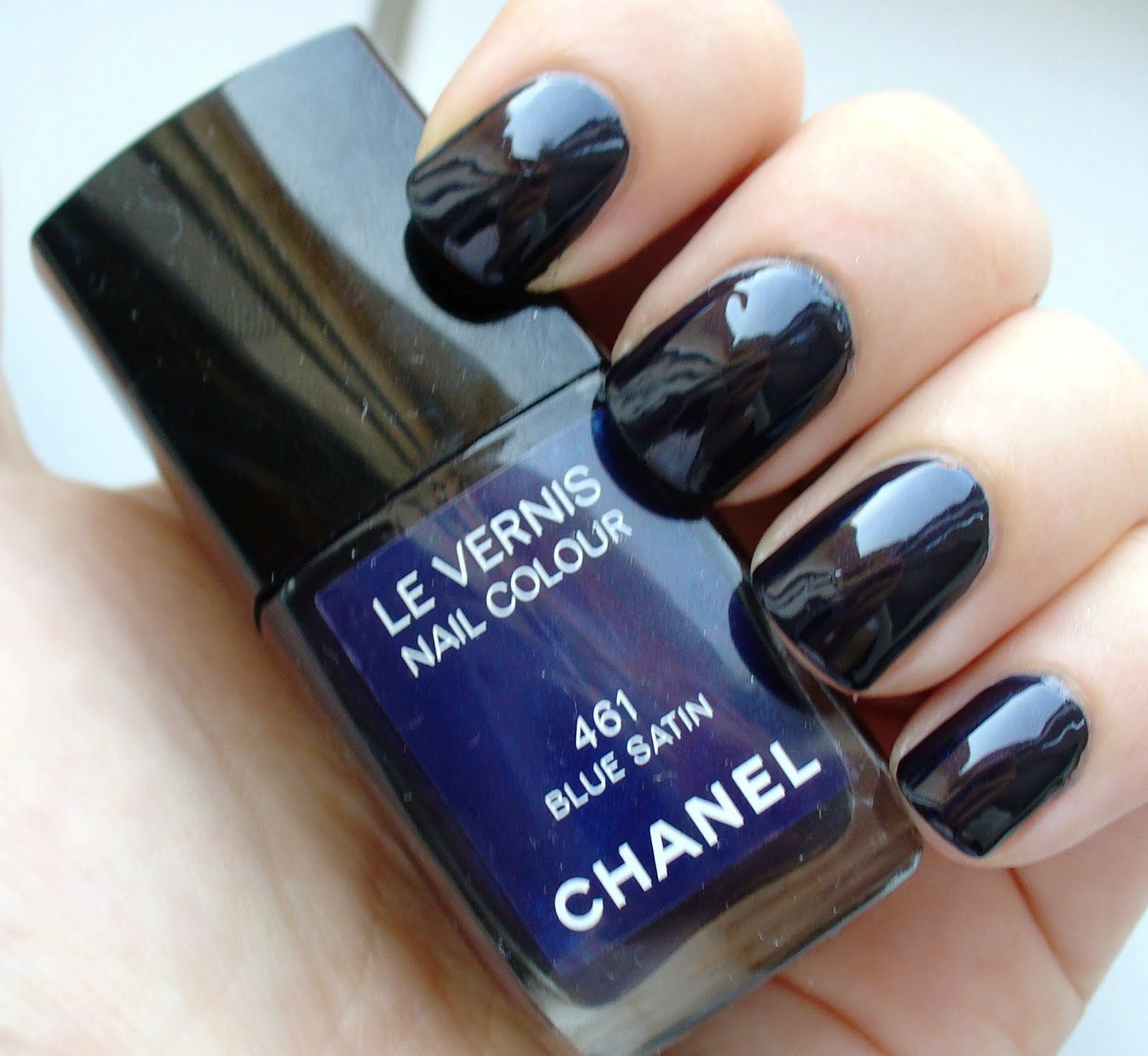 Day Loves Colours Chanel 461 Blue Satin