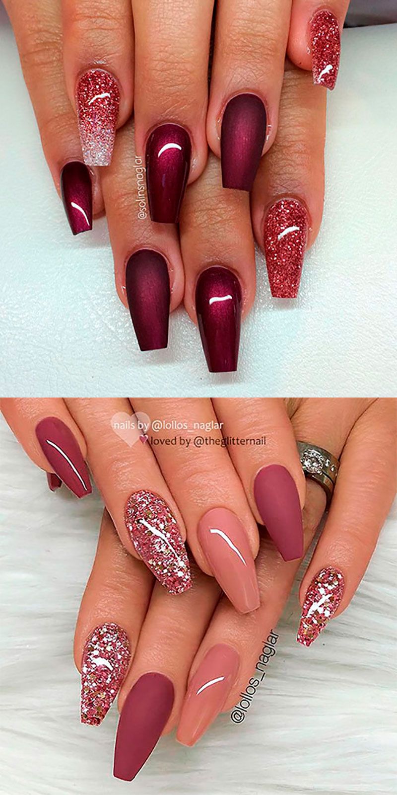 The Best Coffin Nails Ideas That Suit Everyone Fialove Nehty Gelove Nehty Dlouhe Nehty
