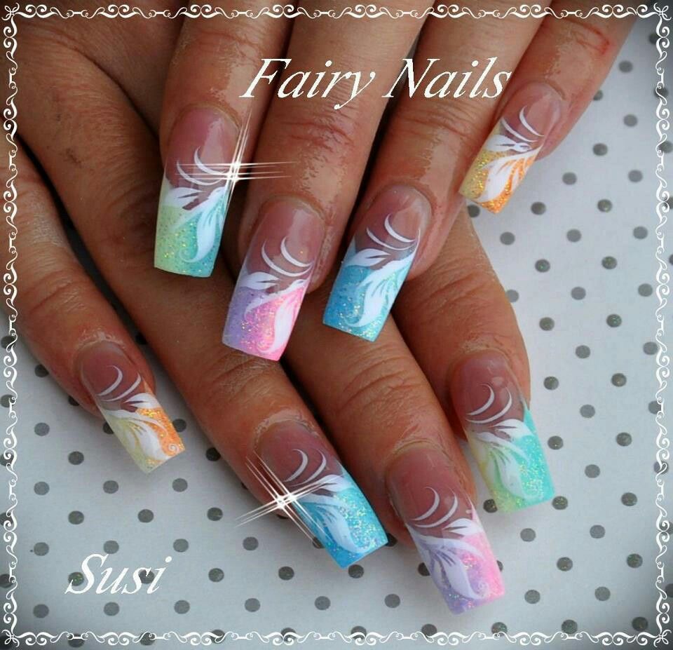 Wonderful Summer Nail Art Design Design Nehtu Gelove Nehty Nehty
