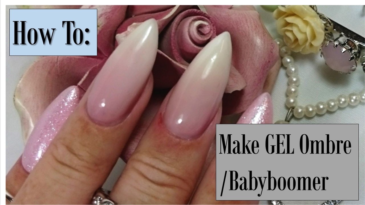 How To Ombre Gel Nails Nailsofnorway Youtube