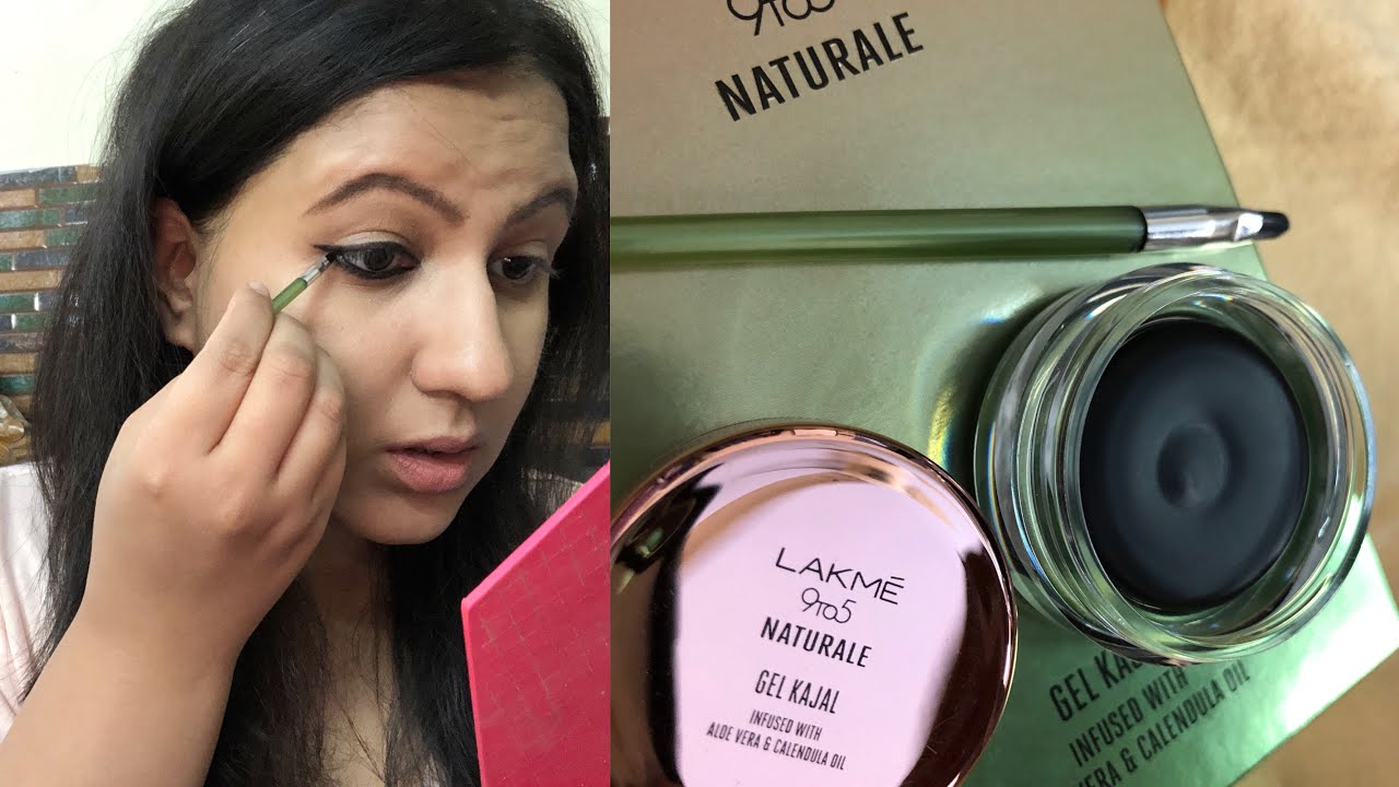Brutally Honest Review New 9to5 Naturale Gel Kaajal Collab With Vartika Anand Youtube