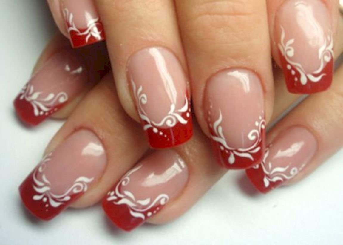44 Classy Spring Nail Art Design To Try Now Cervene Nehty Design Nehtu Gelove Nehty