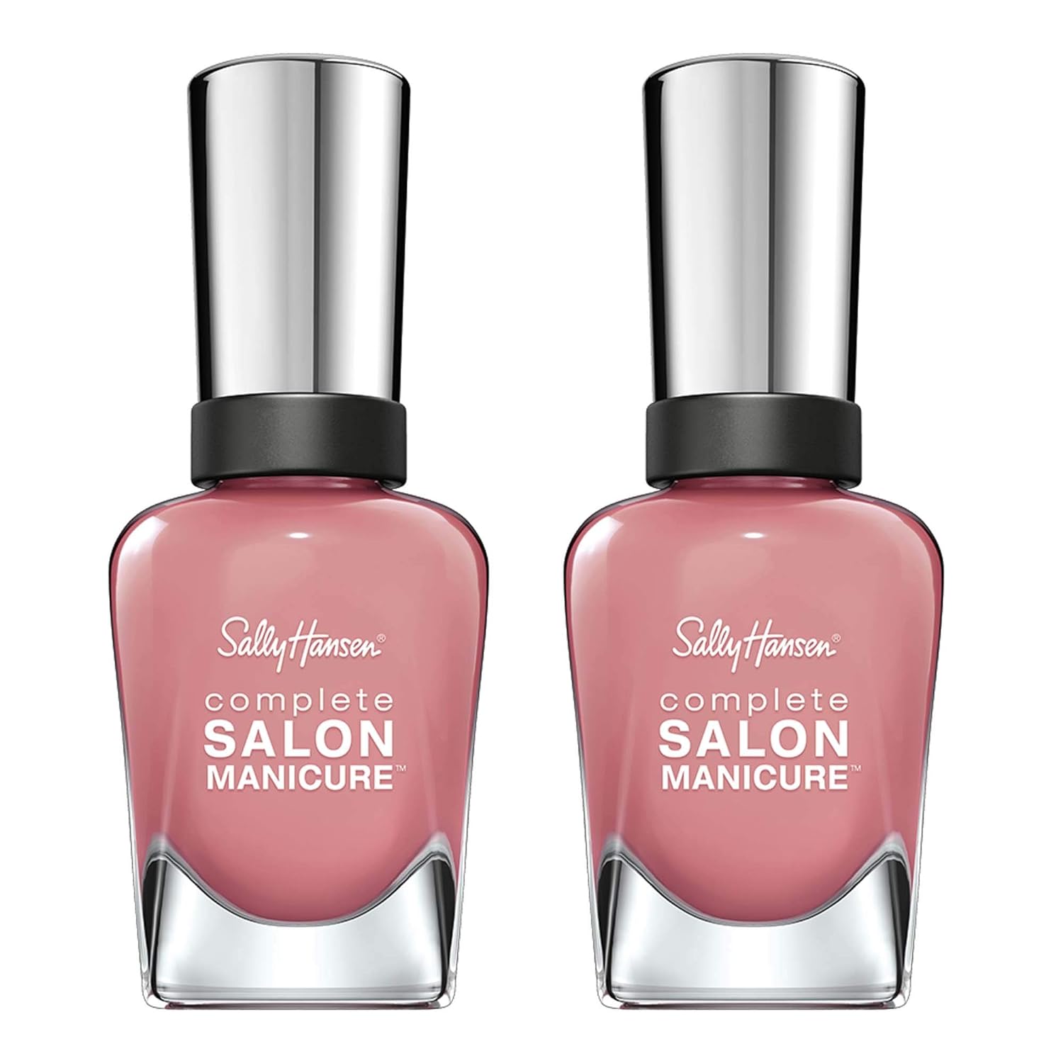 Amazon Com Sally Hansen Complete Salon Manicure Pink Pong 2 Count Beauty