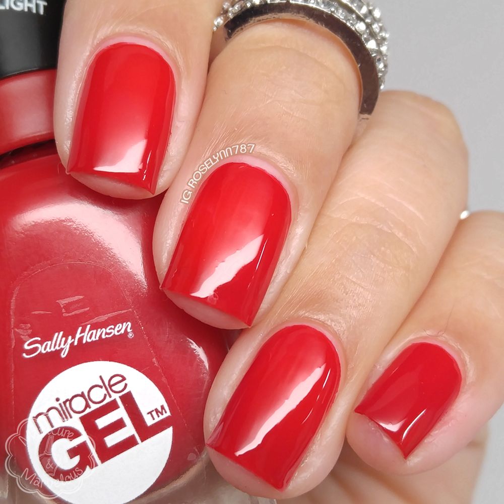 Rhapsody Red By Sally Hansen Insta Dri Collection Full Review And More Swatch Photos Ava Sally Hansen Miracle Gel Sally Hansen Miracle Gel Colors Sally Hansen