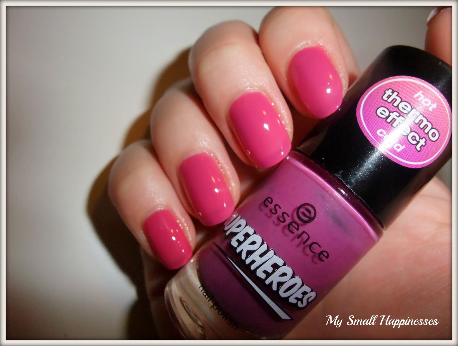 My Small Happinesses Weekend S Nails Essence Superheroes Thermo Effect