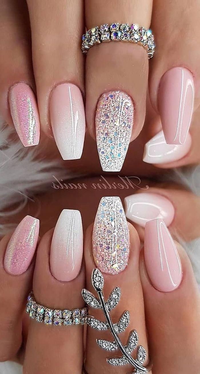 What Manicure For What Kind Of Nails In 2020 Ruzove Nehty Ombre Nehty Bile Nehty