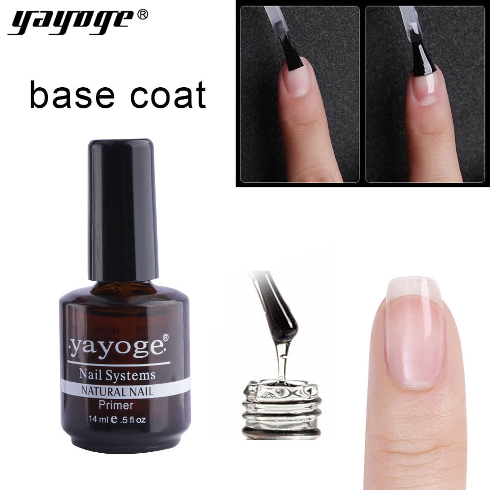 Yayoge 1pcs 14ml Nail Primer Base For Nails Gel Polish Nail Prep Lacqu Bargain Industries