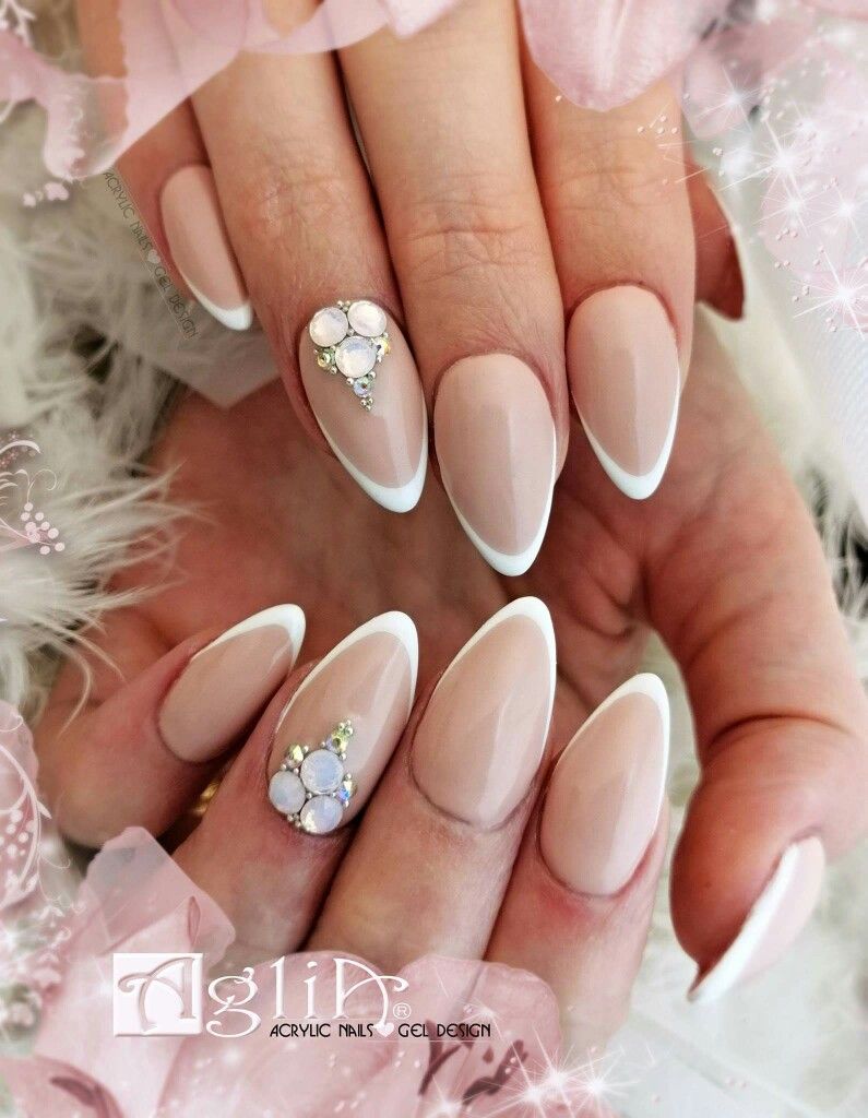 Acrylic Nails Gel Design French Nails