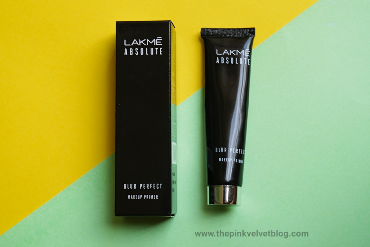 Lakme Absolute Blur Perfect Makeup Primer Review The Pink Velvet Blog