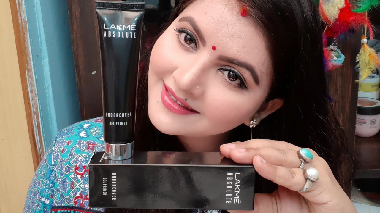 Lakme Absolute Under Cover Gel Face Primer Review And Demo Lakme New Launch Silicone Primer Youtube