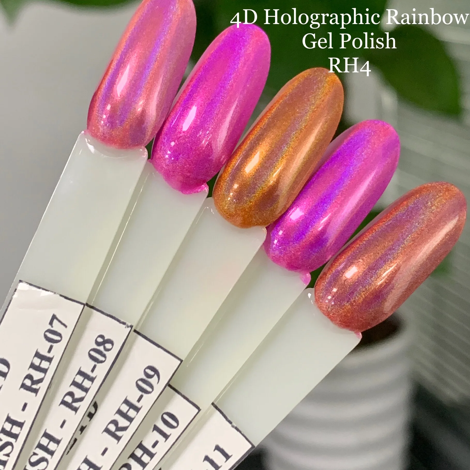 4d Holographic Rainbow Gel Polish Shiny Laser Effective Gel Varnish Gel Lak For Nail Salon Nail Art Painting Buy Holographic Gel Lak For Nail Painting Holographic Gel Varnish For Nail Art Shiny Effect