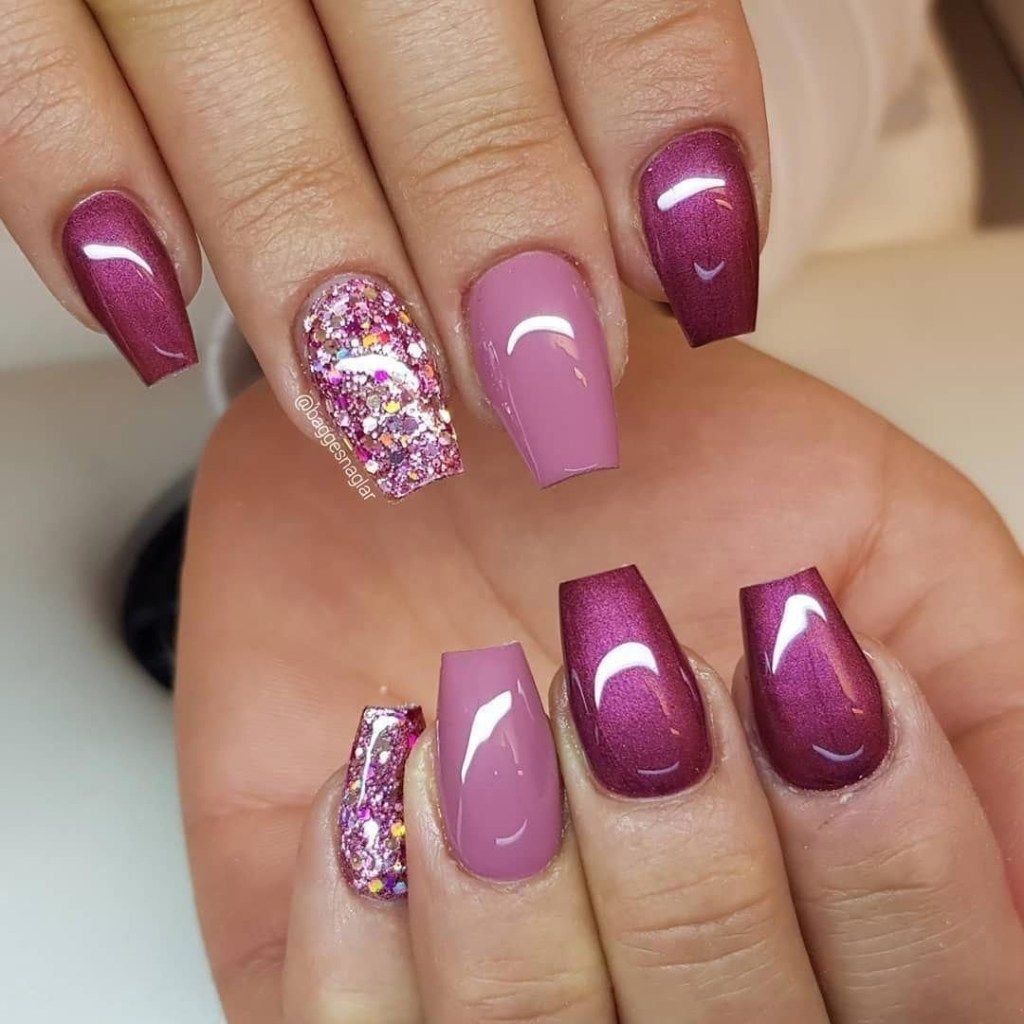 50 Unique And Beautiful Winter Nail Designs You Must Try Gelove Nehty Design Nehtu Ombre Nehty