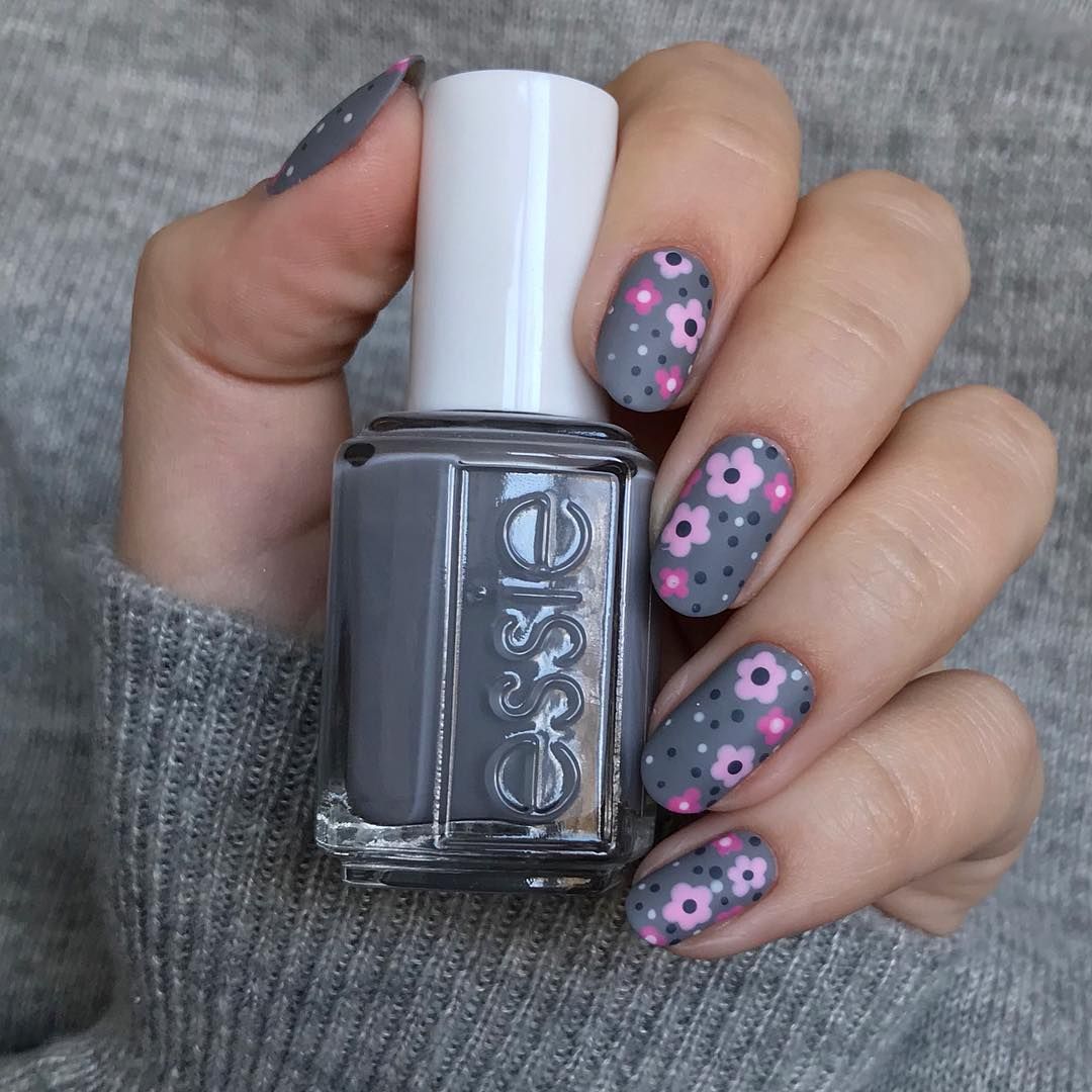 Just Having Some Fun With Florals I Know It S Only Wednesday But Who S Ready For The Weekend Polish Polish Have Some Fun Nail Polish