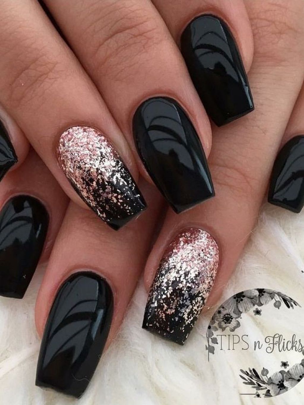30 Best Winter Nails Ideas To Wear This Year Powder Nails Dip Powder Nails Long Square Nails