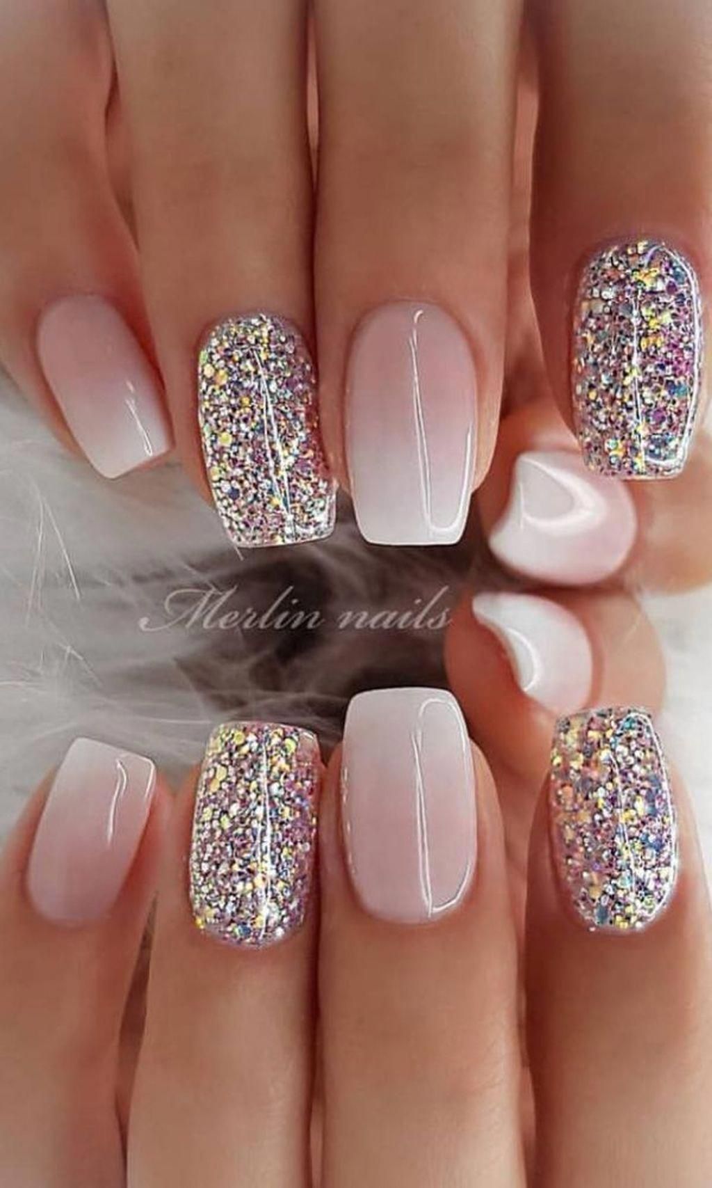 30 Amazing Spring And Summer Nails Art Designs Ideas For 2019 Summernails Chic Nail Designs Chic Nails Nail Designs Glitter