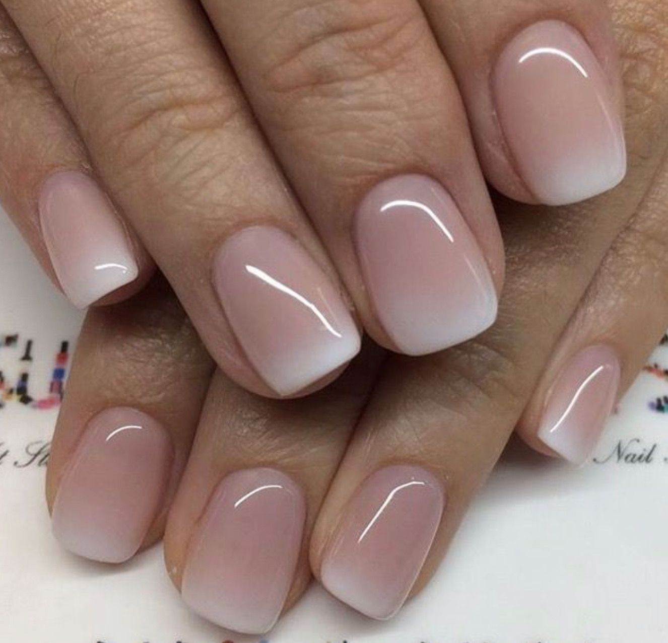 Pin By Berenyqa On My Girlie Stuff Light Colored Nails Wedding Nails French Trendy Nails