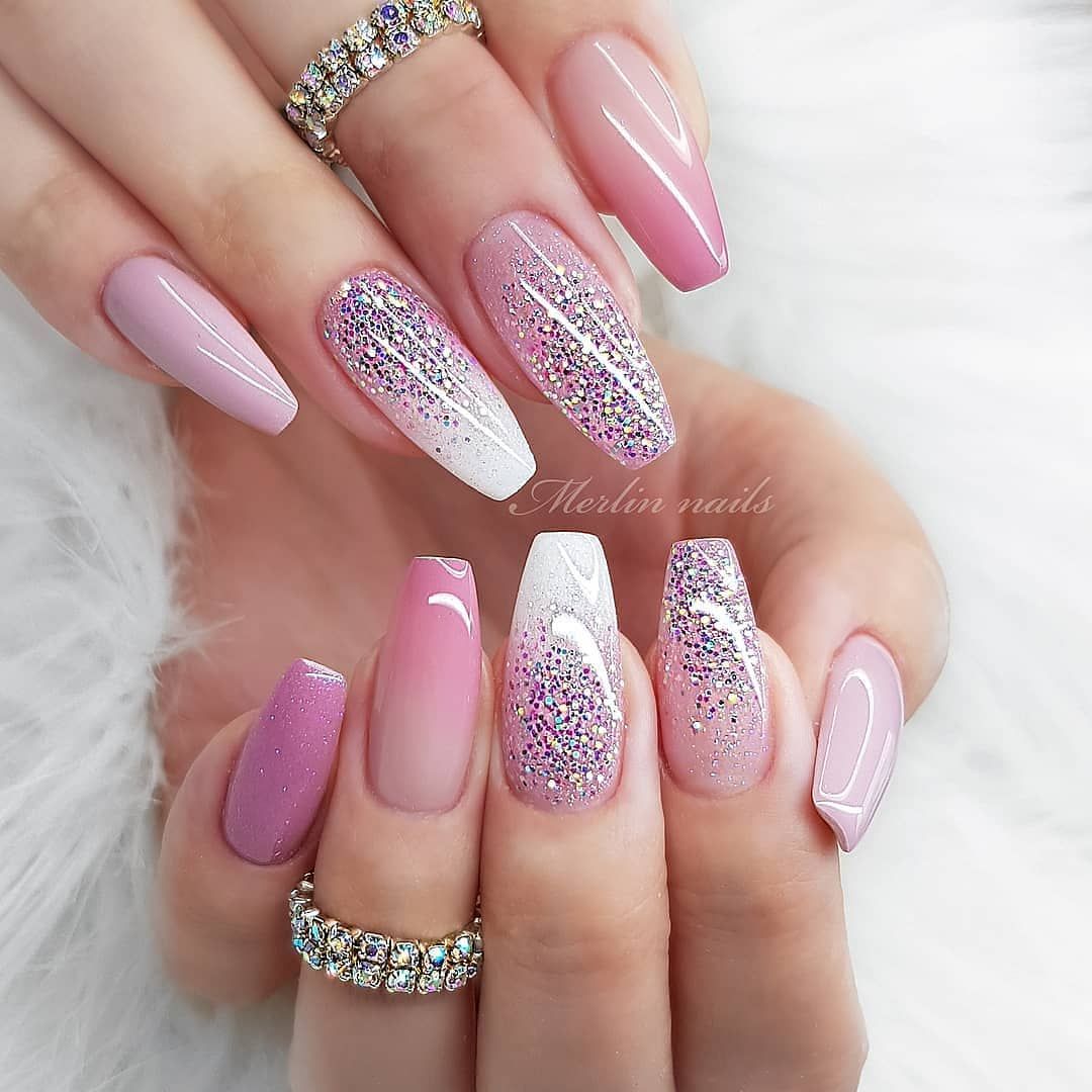 Fashion Mag On Instagram Natural Nails Gel Follow Fashionmaglovers Nail Art By Merlin Nails In 2020 Gelove Nehty Nehty Ombre
