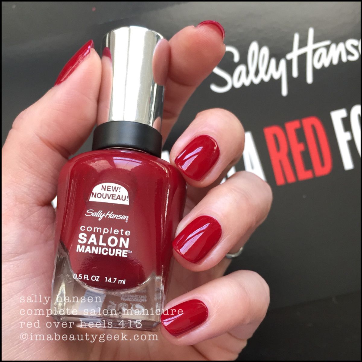 Sally Hansen Red Esign Swatches Review