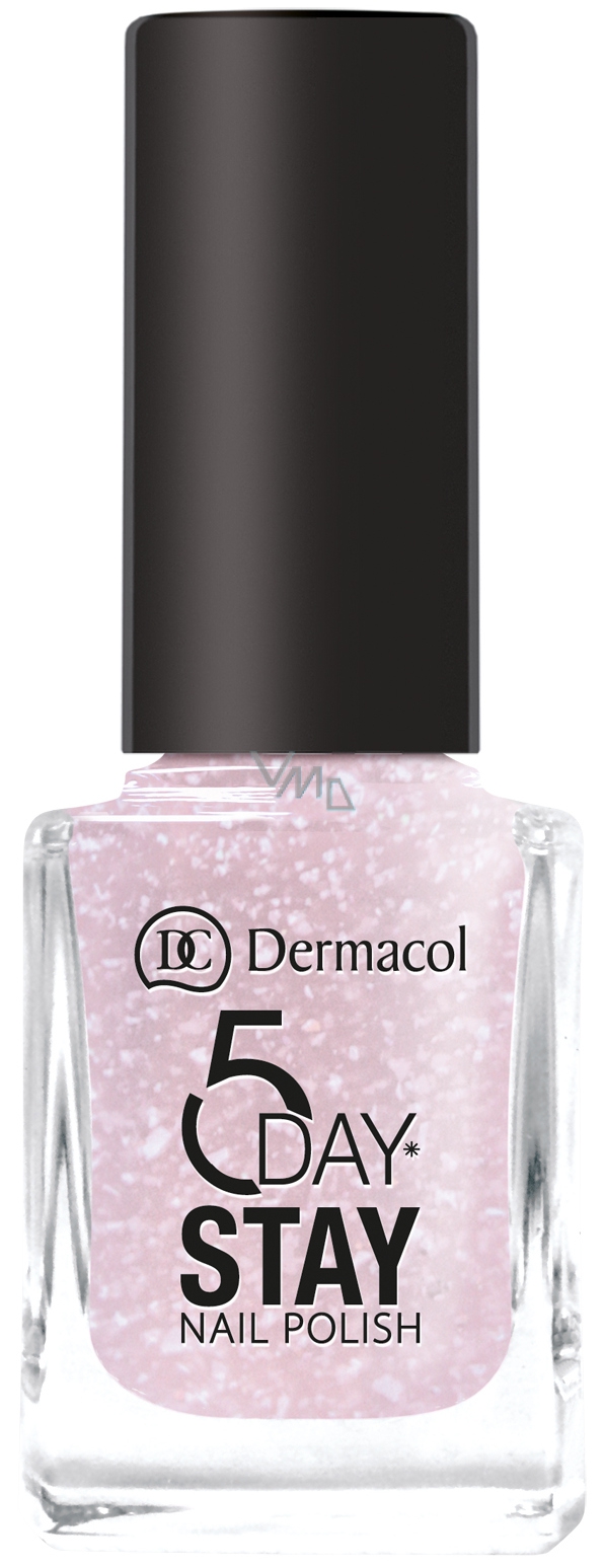 Dermacol 5 Day Stay Long Lasting Nail Polish 04 Nude Glam 11 Ml Vmd Parfumerie Drogerie
